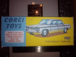 Corgi 229  Chevrolet Corvair   Reproduction /Replica Box - Picture 1 of 4