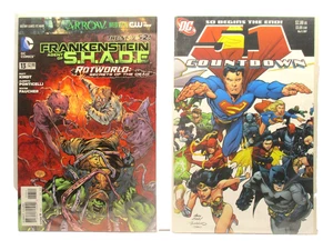 2- Comic Books - Unwritten DC Marvel Frankenstein #13 & 51 Countdown May 9 2007 - Picture 1 of 1