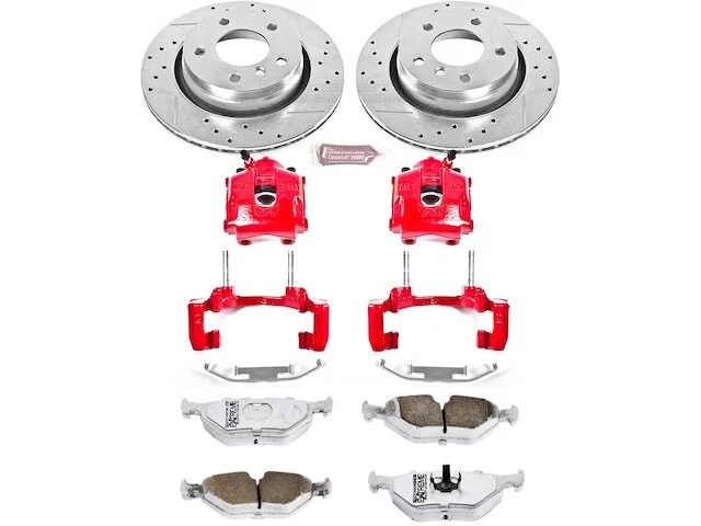 Kit de pastillas de freno trasero y rotor para BMW 328Ci NF295HS 2000 Foto 1 de 1