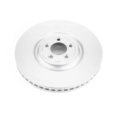 Rotores delanteros PowerStop Evolution genuinos recubiertos geométricos para Jaguar XF Foto 1 de 3
