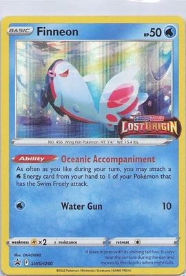 Finneon -  (Prerelease) Promo SWSH: Sword & Shield Promo Cards SWSH240 NM - Image 1 of 2