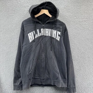 Vintage Billabong Sweatshirt Herren Extra Large Sherpa gefüttert Hoodie Full Zip Y2K - Bild 1 von 9