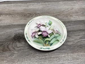Bradford Exchange Lena Liu's Beautiful Garden Orchid Garden Collectible Plate - Picture 1 of 8
