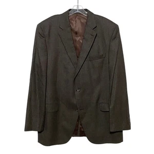 Loro Piana Daniel Cremieux Collection Sport Coat Blazer Elbow Patches Mens 46L - Picture 1 of 10