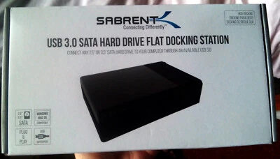 SABRENT SSD/HDD 2,5/3,5 Zoll Docking Station Festplatten Gehäuse Adapter USB 3.2 - Bild 1 von 4