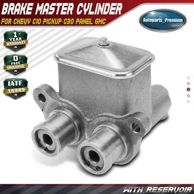 Cilindro maestro de freno con depósito para camioneta Chevy C10 panel C30 GMC Suburban Foto 1 de 4