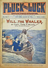 Pluck & Luck #899 août 1915 NY Adventure Stories Sea Whaler Cap't Thos H Wilson