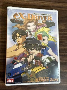 eX-Driver The Movie and Nina & Rei Danger Zone DVD NEW SEALED Anime X Driver - Picture 1 of 2