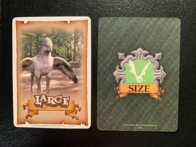 Harry Potter  MAGICAL BEASTS  Large Size Card GAME REPLACEMENT CARD 2016 - Image 1 of 2