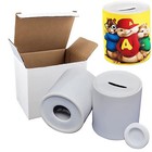 Sublimation Blank Money Box Tin - Piggy Bank, Coin, Cash Tin and Savings Tin