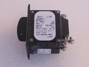 New! Airpax IEGS62-28343-1 2-Pole 30A 250V Output Disconnect Switch Only - Picture 1 of 4