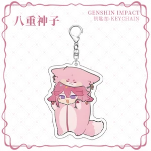Genshin Impact Yae Miko Acrílico Colgante Juegos con disfraces Serie Animal Llavero Regalo - Imagen 1 de 3