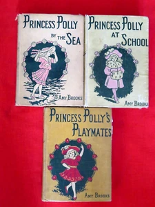 PRINCESS POLLY AT SCHOOL, PLAYMATES, BY THE SEA / AMY BROOKS - Picture 1 of 19