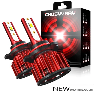 Faros LED de haz alto bajo para Ford Interceptor Sedán 2013-19 9012 Foto 1 de 4