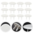 50 Pcs White Plastic Protective Cover against Electric Shock Baby Plug Covers