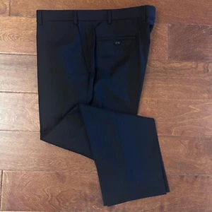 Michael Kors Men's Wool Blend Comfort Stretch Dress Pants BLACK 36x 28.5” NWOT - Picture 1 of 7