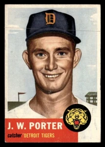1953 Topps Baseball #211 J.W. Porter Rookie Card - VG       #5344 - Picture 1 of 2