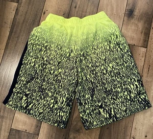 C9 By Champion Shorts Neon Yellow And Black Design Athletic Boys Size XL 16-18 - Picture 1 of 16