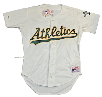 Vintage Rawlings Jose Canseco Oakland Athletics A's Authentic Jersey sz. 42 New - Image 1 of 4