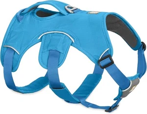 RUFFWEAR Webmaster M Dog/Pet Harness NEW Blue Dusk $70 Running/Walking/Hiking - Picture 1 of 7
