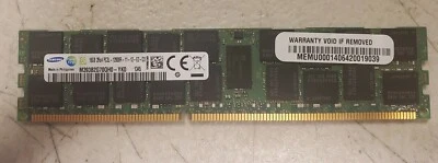 Used Samsung (M393B2G70QH0-YK0) - 16GB 2Rx4 PC3L-12800R - 11 - 12 - E2 - D3 - Image 1 of 3