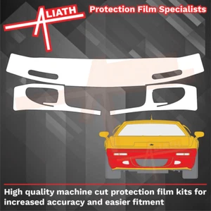 Fits Lotus Esprit S4 Front Bumper CLEAR Stone Chip Guard Paint Protection Film - Picture 1 of 3