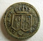 Altes Münzgewicht Italien/  LUIGI DI FRANCIA RARE   selten sehr schön
