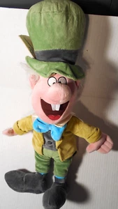 Disney Parks Alice In Wonderland Mad Hatter Plush Doll Apx 18" Stuffed Plush Toy - Imagen 1 de 10