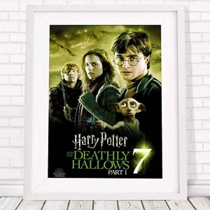 Harry Potter 7 - Deathly Hallows Part 1 Poster Picture Print Sizes A5 to A0 - Picture 1 of 14
