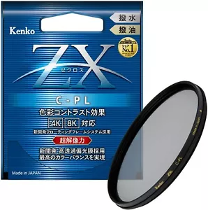 New KENKO 86mm ZX - CPL Circular Polarizer Lens Filter Kenko-Tokina - Picture 1 of 4