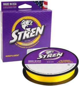 Stren Original®, Hi-Vis Gold, 20lb | 9kg Monofilament Fishing Line, Suitable for - Picture 1 of 12