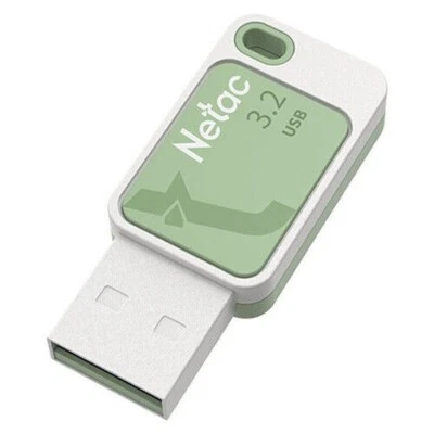 Netac 128Gb Usb 3.2 Memory Pen Software Encryption Key Ring Smoothies Green - Image 1 of 4