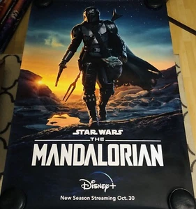 THE MANDALORIAN Original Double Sided DS 27x40 Series Movie Poster STAR WARS NM - Picture 1 of 1
