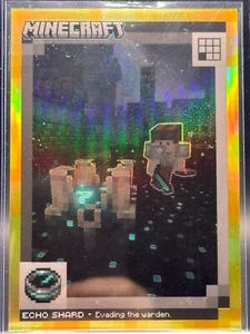 2024 Panini Minecraft Echo Shard /49 Gold Prizm Crafting Chronicles #151 - Picture 1 of 2