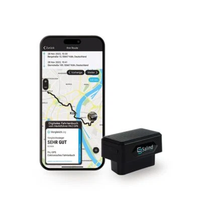 - Elektronisches Fahrtenbuch GPS Tracker für Autos LKWs und Lieferwagen - fin... - Bild 1 von 4