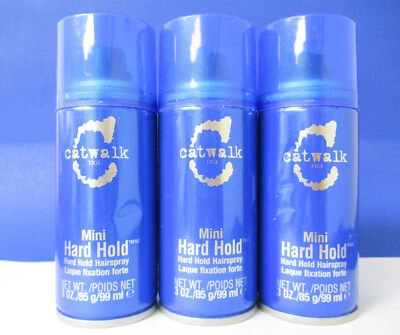 Mini spray para el cabello de sujeción dura Tigi Catwalk 3 oz (abollado) lote de 3 Foto 1 de 3