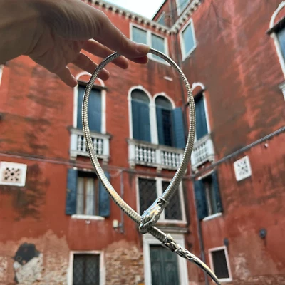 Collana serpente, china, moda, catena, gioielli, giovane - Immagine 1 di 4