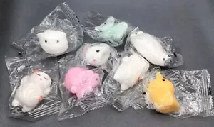 8 Pc Cute Animal Squishies Kawaii Mochi Squeeze Stretch Stress Squishy Toy Gifts - Picture 1 of 4