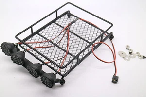 Barra de luz LED de techo de radiocontrol 1:12 barra de luz Wrangler Tamiya CC01 SCX10 axial 513B - Imagen 1 de 3