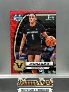 2024-25 Bowman Chrome University U #55 Mikayla Blakes onda rossa 31/45 - Foto 1 di 2
