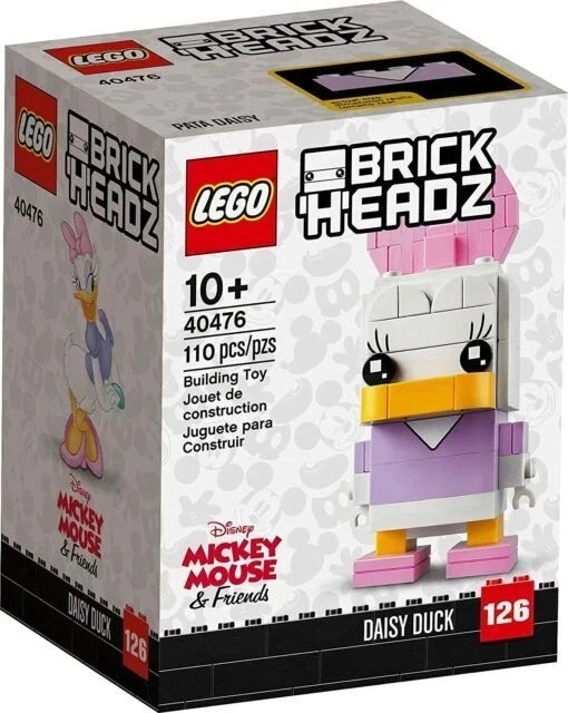 40476 DAISY DUCK Disney brick headz lego legos set brickheadz kit #126 NEW - Image 1 of 1
