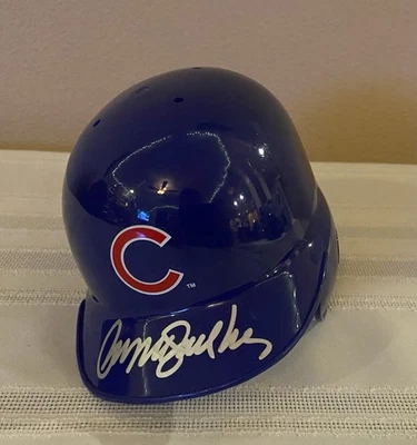 Мини-шлем с автографом Райн Сэндберг — сертификат подлинности PSA — MLB Chicago Cubs Зал славы - Изображение 1 из 3