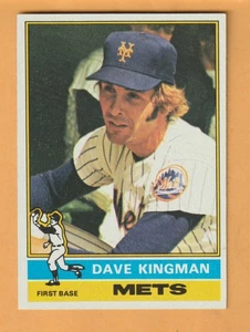 Dave Kingman New York Mets 1976 Topps #40 USC Trojans - Imagen 1 de 2
