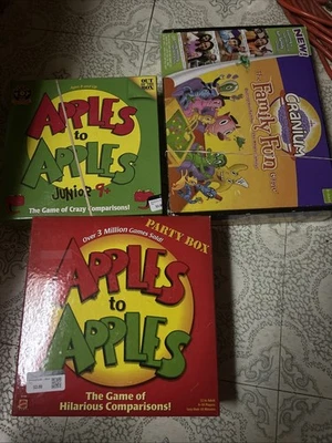 Apples to Apples 2007 Party Box Game Mattel - Junior And Cranium - Image 1 of 2