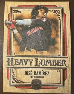 Legname pesante JOSE RAMIREZ! 2025 TOPPS SERIE 2 #HL-16 raro inserto custodia hit - Foto 1 di 2