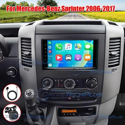 9 in For Mercedes Benz Sprinter 2006-2017 Android13 CarPlay Car Stereo Radio GPS - Imagem 1 de 4