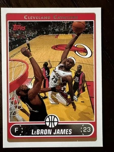 2006-07 Topps - LeBron James #123 - Foto 1 di 2