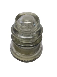 Hemingray 42 Power SMOKED TRANSLUCENT Glass Insulator Vintage 0-4 Made in USA - Picture 1 of 11