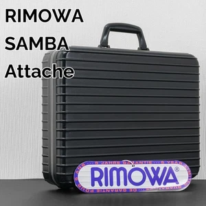 RIMOWA Samba 19L Attache Case Business Bag Valigetta Nero Opaco - Foto 1 di 10