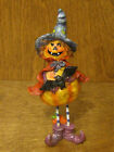 Halloween #J2237A TRICK or TREAT PUMPKIN Figurine 6" From Retail Store, Transpac